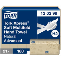 Tork Xpress® - Mikki rcznik w skadce trójpanelowej, naturalny - Advanced
