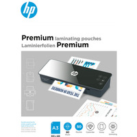 Folie laminacyjne HP PREMIUM, A3, 80 mic, 50 szt., przezroczyste/poysk