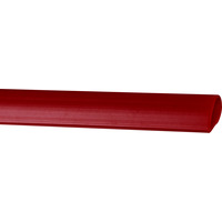 Listwa wsuwana okrga - O.SLIDE OVAL - 4 mm - czerwony - 50 sztuk